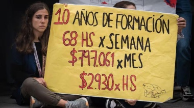 Trabajadores del Garrahan, contra el Gobierno: “Queremos salvar al Hospital de la fuga de profesionales”