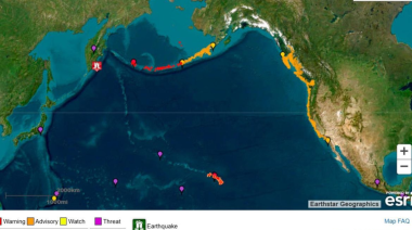 Sudamérica en guardia por tsunami tras un sismo de 8,8 en Rusia