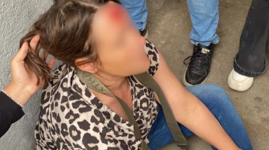 Batalla campal entre estudiantes en el Normal 2 terminó con una preceptora herida