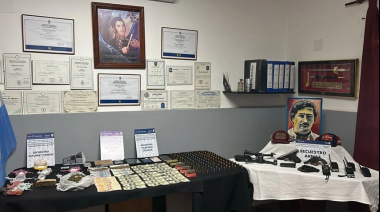 Detuvieron a un empleado del Hospital de Niños por vender drogas: secuestraron armas y un arsenal de balas