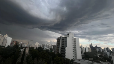 Vuelven las tormentas a La Plata y la Municipalidad elevó a Amarillo el nivel de atención al riesgo