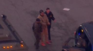 Trasladaron a Maduro y su esposa para comparecer ante la Justicia de Nueva York