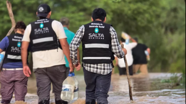 Asistencia de emergencia en Salta: más de mil familias recibieron ayuda tras los temporales