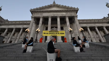 Protesta contra la reforma de la Ley de Glaciares terminó con detenidos y denuncias por represión