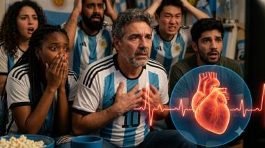 Promueven hábitos saludables bajo el lema "Con el corazón sano, alentando a Argentina"