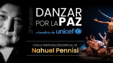 Llega una nueva gala de Danzar por la Paz a beneficio de UNICEF, con Nahuel Pennisi y un homenaje a Mercedes Sosa