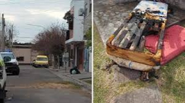 Incendio, tensión y un hombre apuñalado en una vivienda de La Plata
