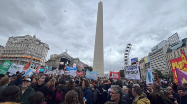 El Obelisco fue el epicentro del reclamo: Científicos y docentes universitarios coparon las calles contra el ajuste