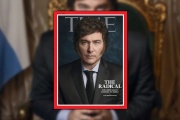 Javier Milei fue elegido para la portada de la revista "Time"