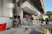 Confirmaron que el incendio en Económicas fue intencional y ya retomaron las clases