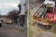 Incendio, tensión y un hombre apuñalado en una vivienda de La Plata
