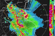 Alerta por ciclogénesis: la imagen de radar anticipa la llegada de tormentas fuertes a La Plata