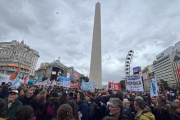 El Obelisco fue el epicentro del reclamo: Científicos y docentes universitarios coparon las calles contra el ajuste