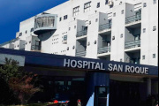 Por fuerte accidente una mujer terminó hospitalizada