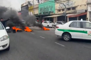 cortan puntos clave del centro de La Plata en rechazo a las aplicaciones de transporte