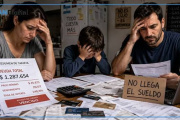 Deterioro de los ingresos e incremento de la morosidad familiar: las deudas impagas de los hogares alcanzan un pico histórico comparativo
